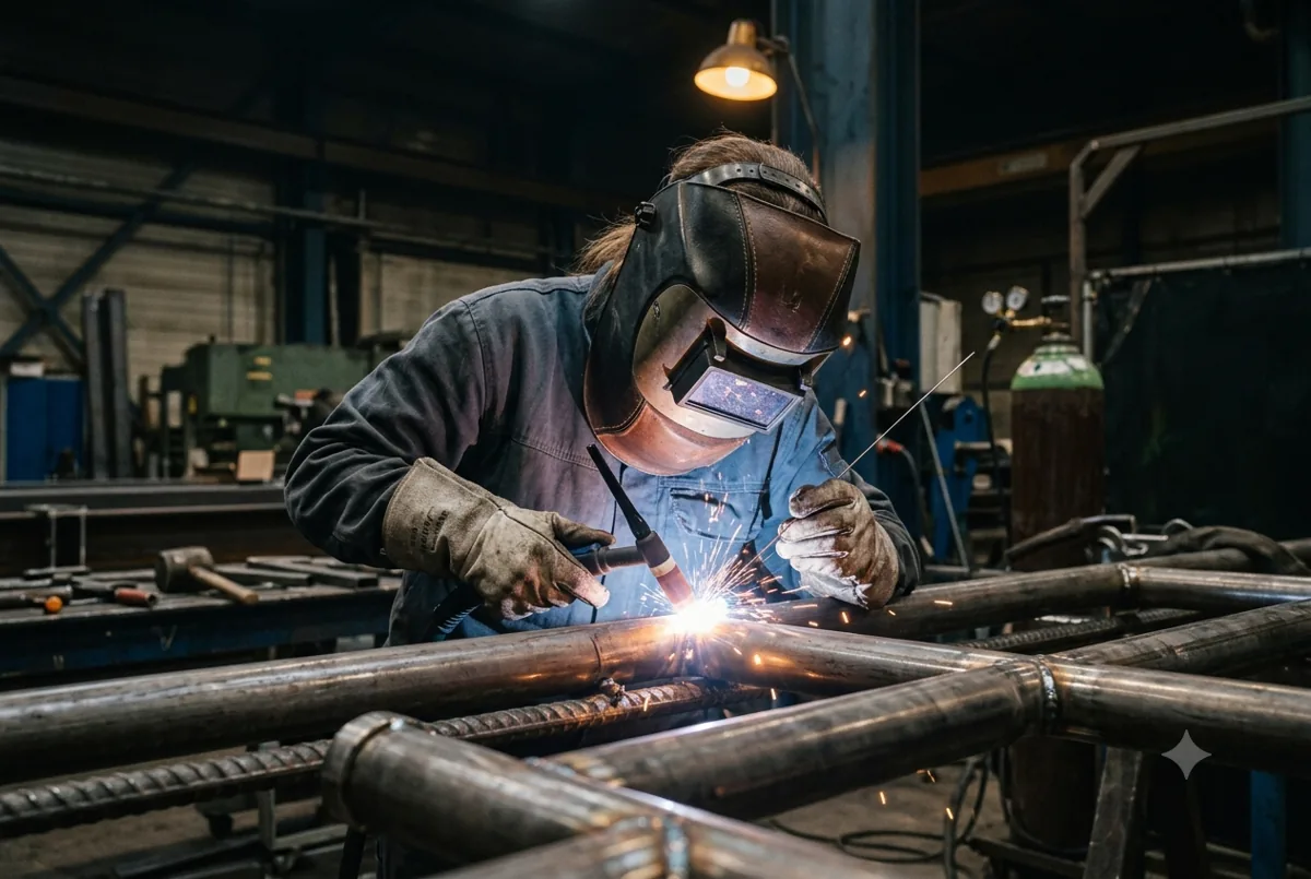 Chaudronniers roumains soudure & métallurgie sur chantier en France